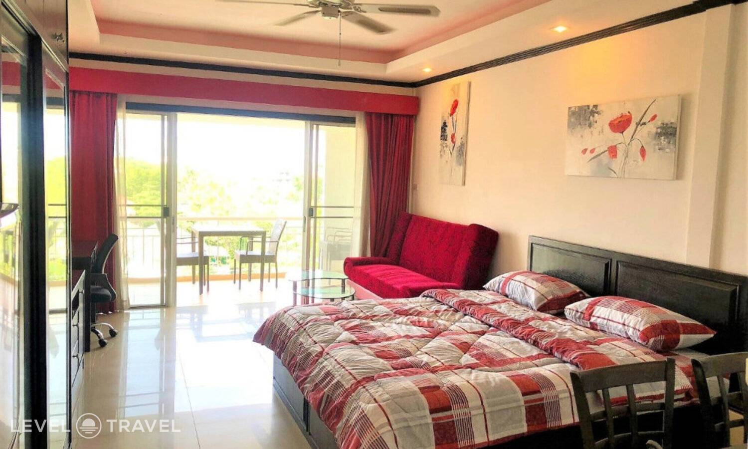 фотографии отеля Top Floor Spacious Studio в Таиланд(Джомтьен) - фото №11