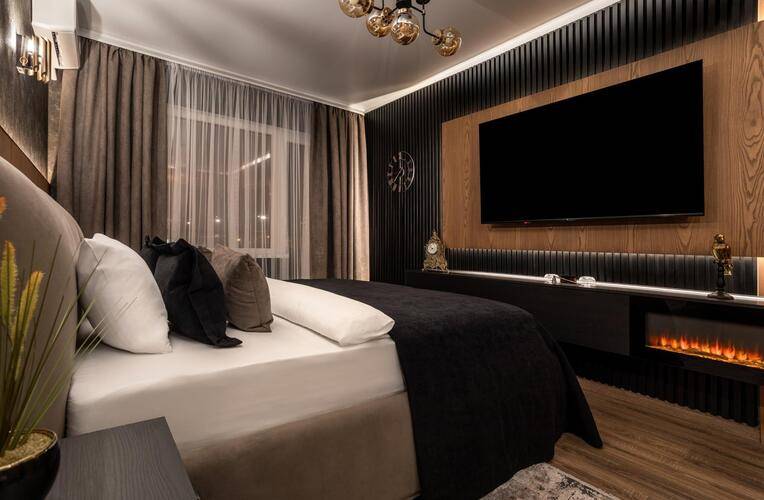 Апартаменты Fishing Vilagge Luxe (Рыбная Деревня Люкс) На Улице Октябрьская 57