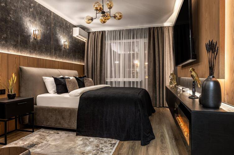 Апартаменты Fishing Vilagge Luxe (Рыбная Деревня Люкс) На Улице Октябрьская 57