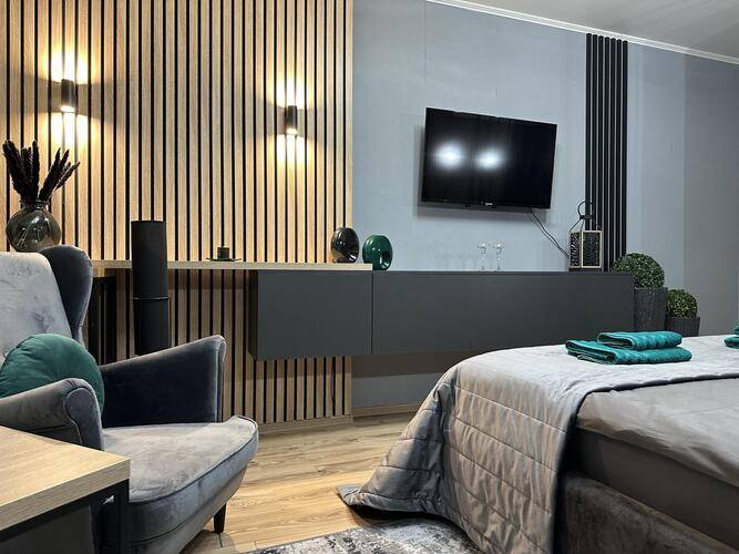 Апартаменты Fishing Vilagge Luxe (Рыбная Деревня Люкс) На Улице Октябрьская 57