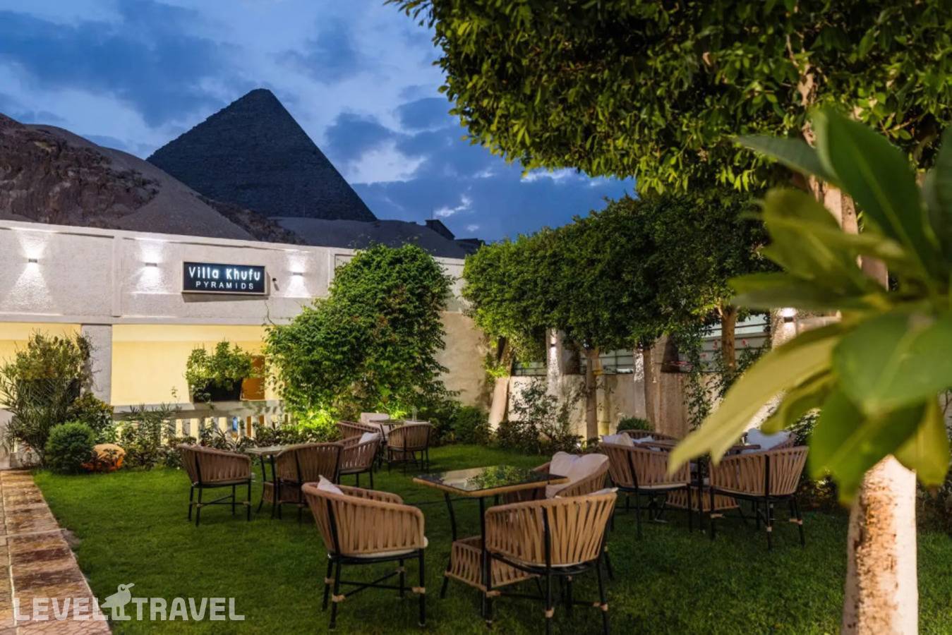 Отель Villa Khufu Pyramids Hotel — Гиза, Египет