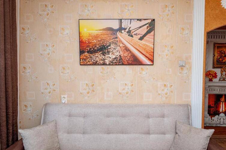 Апартаменты С Балконом В Тихом И Удобном Месте