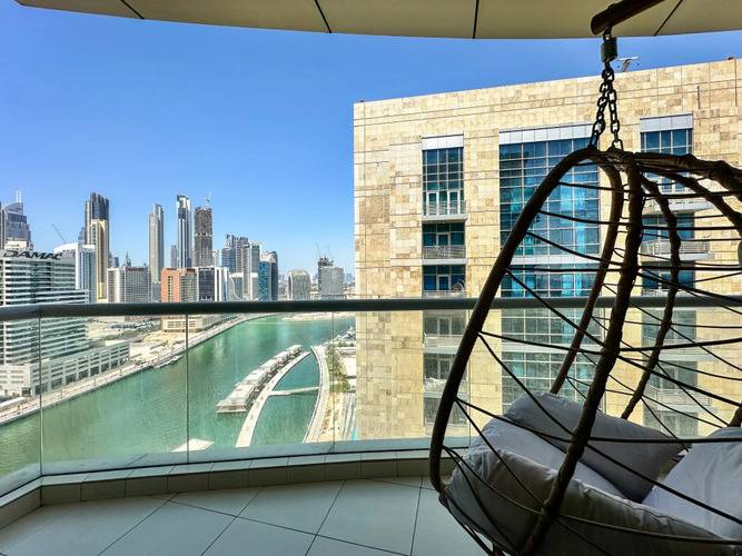 Апартаменты Stunning Canal And Burj View