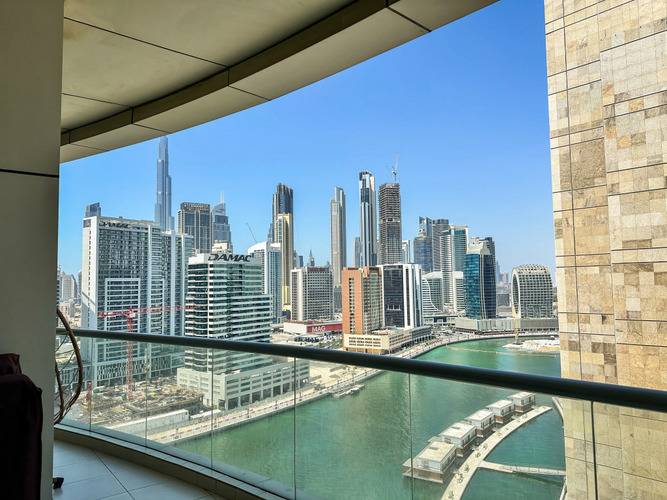 Апартаменты Stunning Canal And Burj View