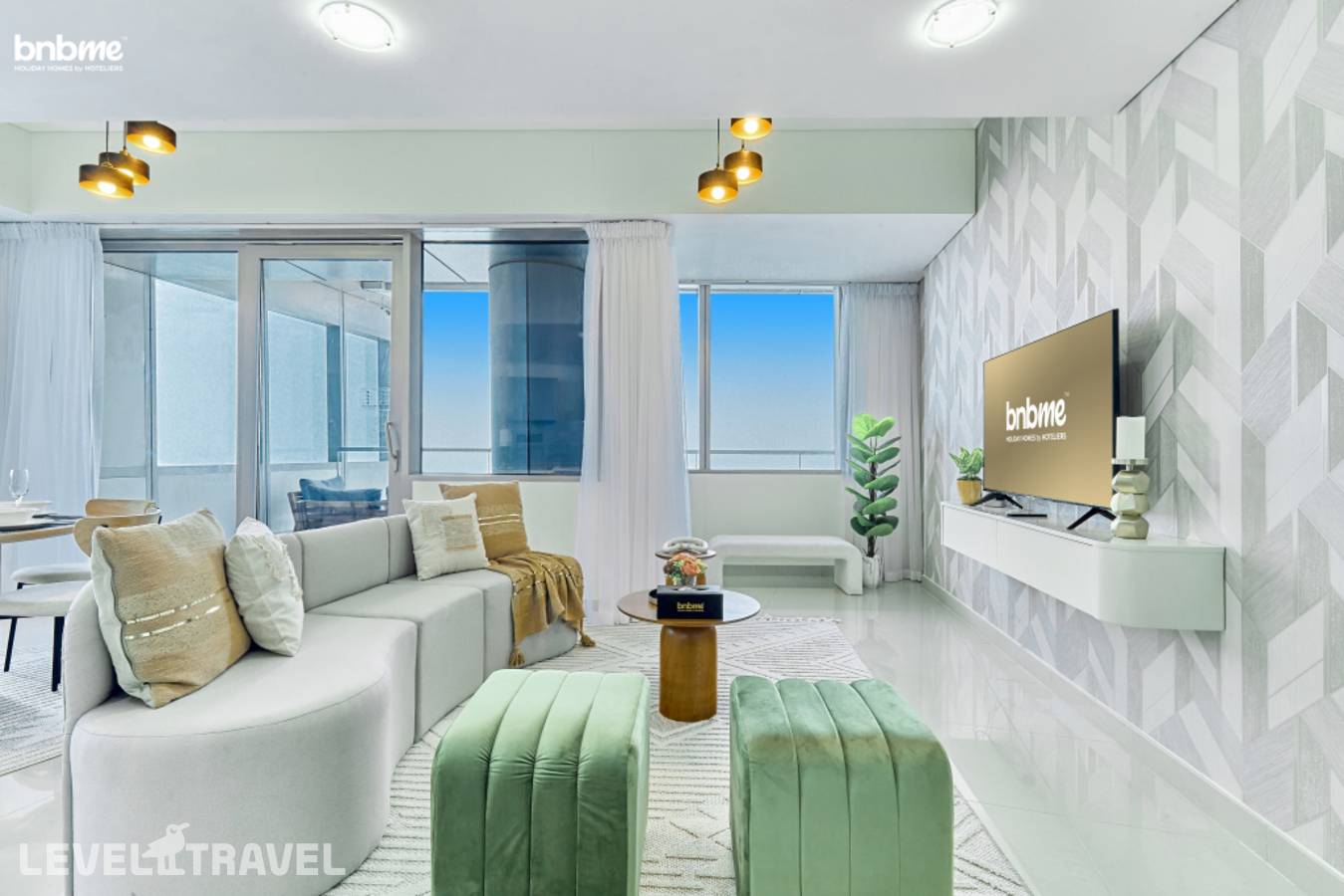 фотографии отеля Bnbmehomes 54th Floor 5407 в ОАЭ(Дубай Марина) - фото №2