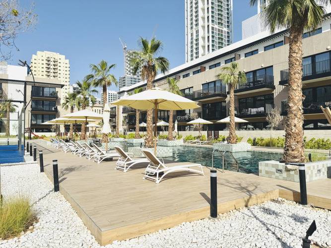 Vserve Peaceful 1 Br Getaway In Vibrant Jvc