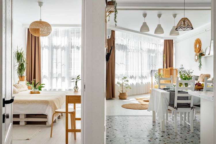 Дизайнерские Апартаменты В Стиле Бохо От Home Group
