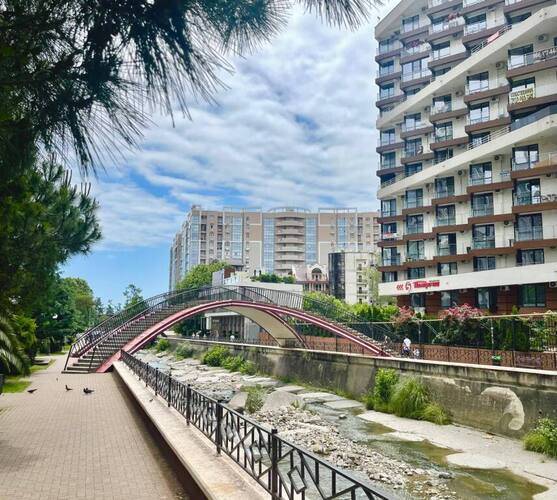 Квартира В Доме С Бассейном В 100м От Моря Центральный Сочи — фото 12