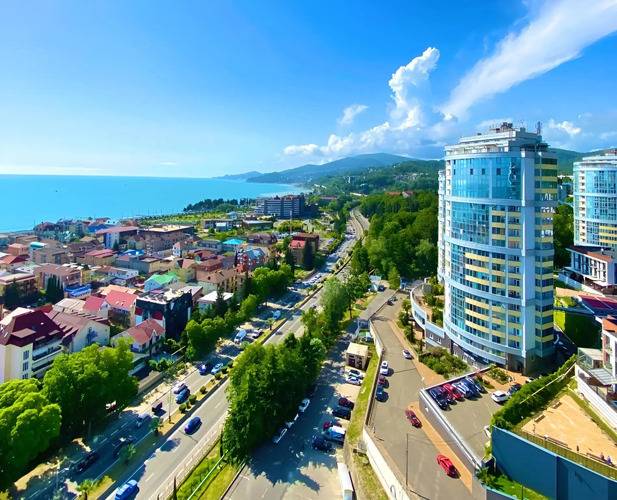 Квартира Студия С Шикарным Видом На Море Магнолия