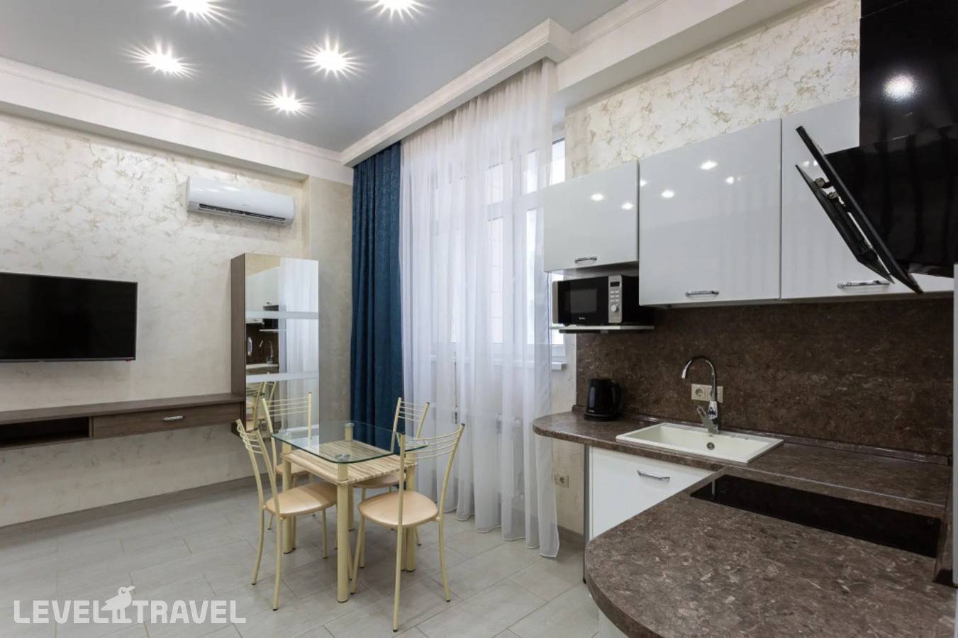 фотографии отеля Квартира Студия Вблизи Моря В Жк Посейдон в Россия(Мамайка) - фото №5