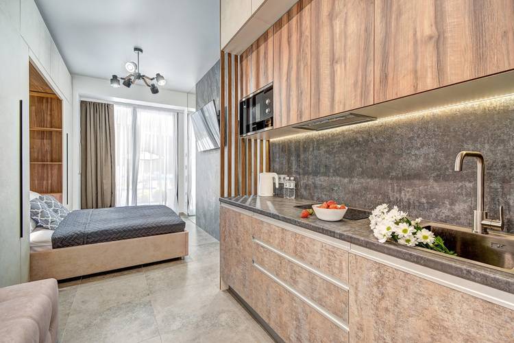 Апартаменты №76 Депутатская 10 Г С Подогреваемым Бассейном