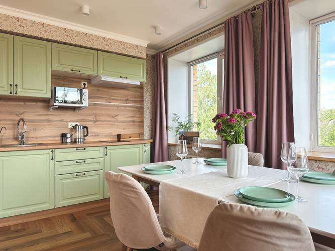 Апартаменты Пента С Кухней И Парковкой