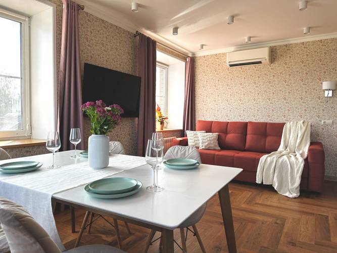 Апартаменты Пента С Кухней И Парковкой