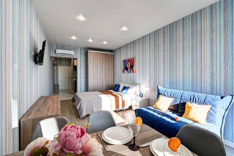 Апартаменты Уютные С Балконом, Видом На Море Apart-Hotel
