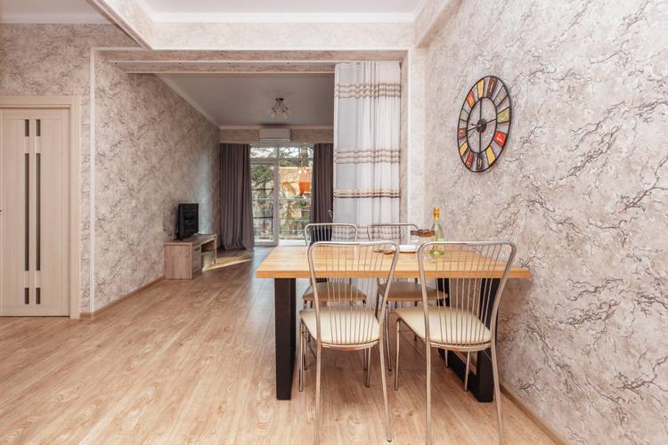 Апартаменты 2-Комнатные Для Семьи С Большим Балконом