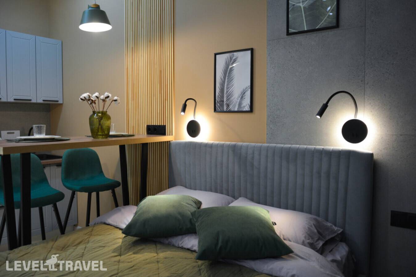 фотографии отеля Квартира Современная Студия В Жк Испанские Кварталы в Россия(Новомосковский административный округ (НАО)) - фото №1