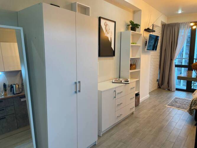 Апартаменты Sun City Apartments Жк Сокол С Балконом