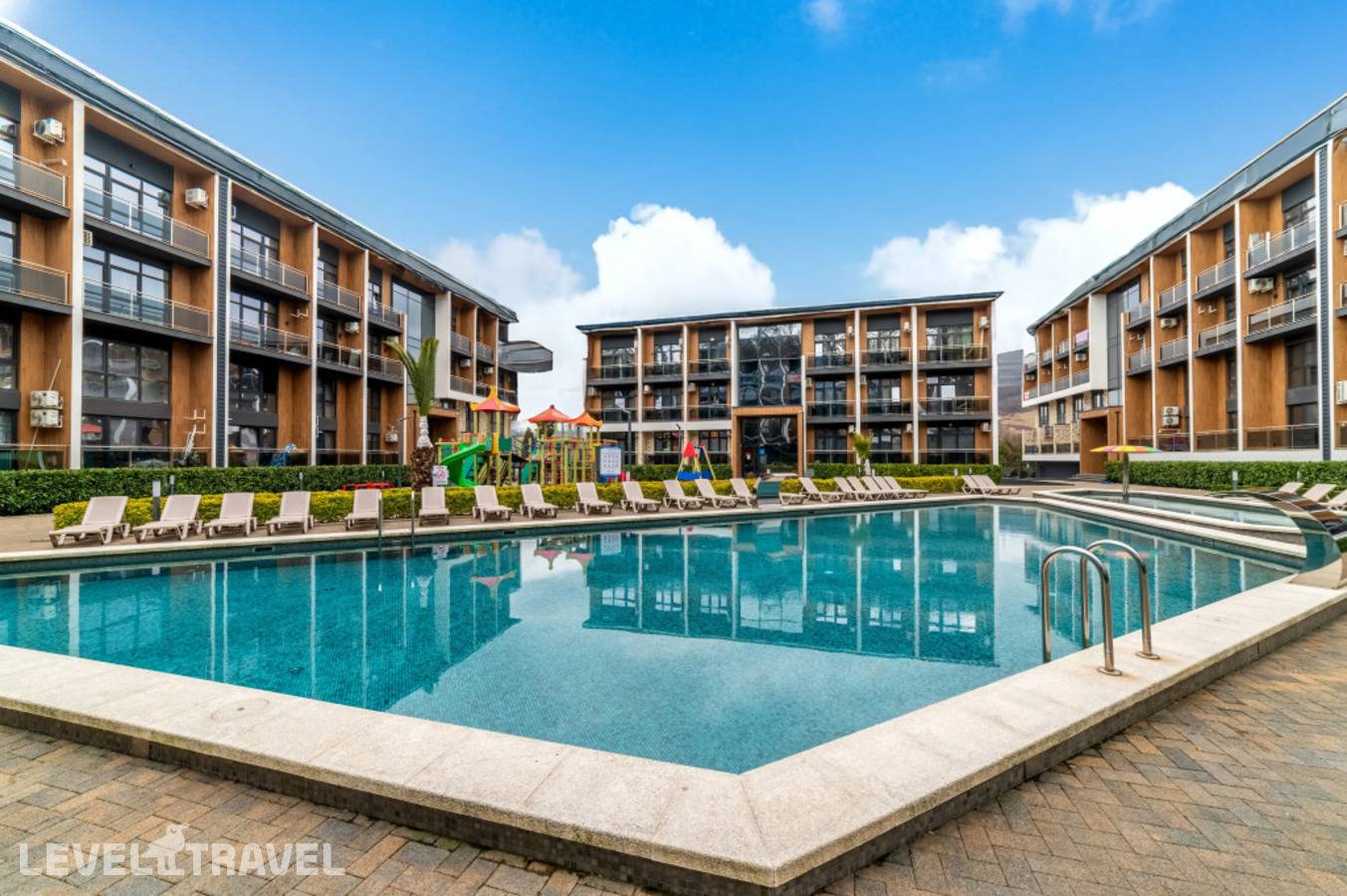 фотографии отеля Квартира Студия С Бассейном Жк Морской Квартал в Россия(Вардане) - фото №12