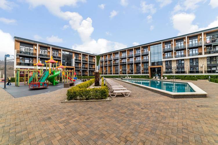 Квартира Студия С Бассейном Жк Морской Квартал Г8