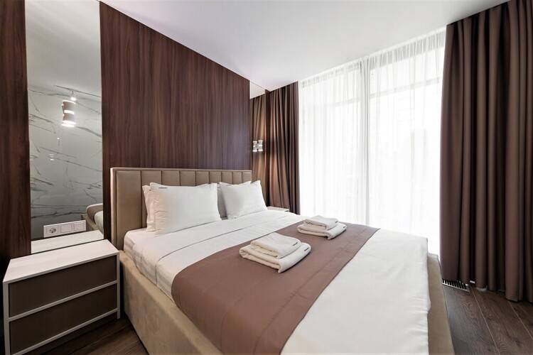 Апартаменты Вивьен Red Apartments На Ул. Депутатская 10 Г