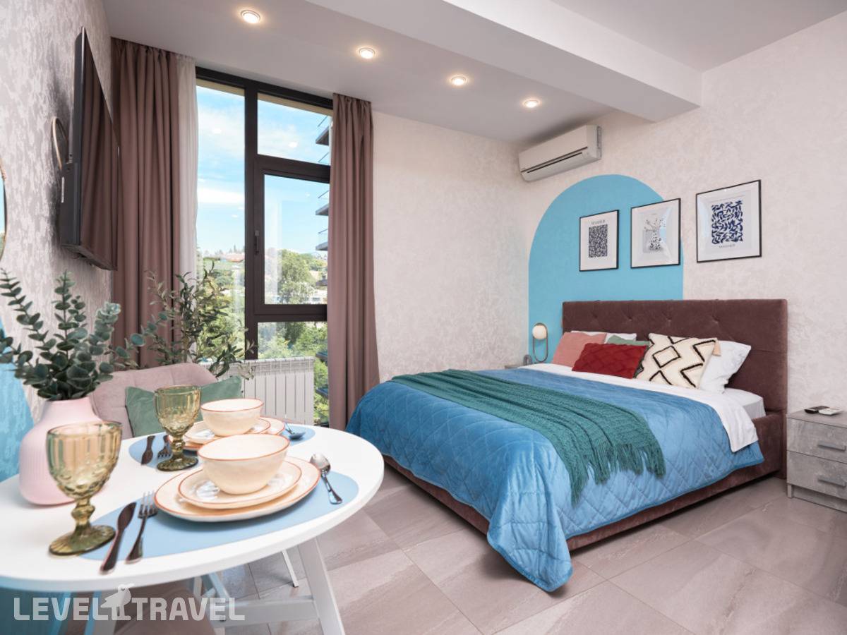 Отель Апартаменты Сочи-Центр Студия С Бассейном На Крыше. Жк Метрополь — Сочи, Россия