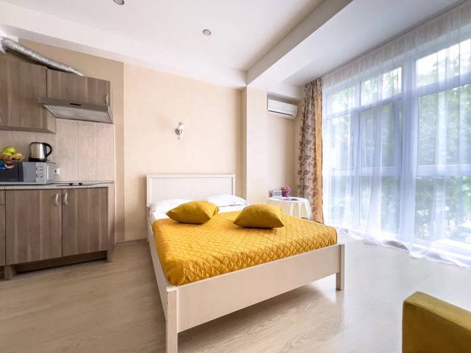 Апартаменты Однокомнатные Житьвсочикруто В 10 Минутах Пешком До Моря