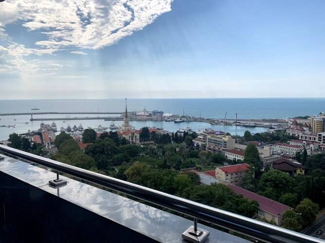 Квартира Шикарный Вид На Море И Морпорт