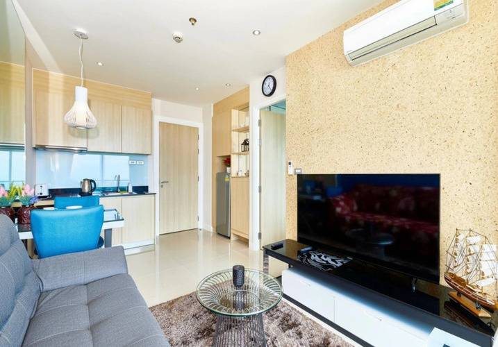 Апартаменты Grande Carribean Sea View Jomtien Beach