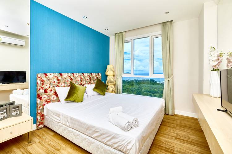 Апартаменты Grande Carribean Sea View Jomtien Beach