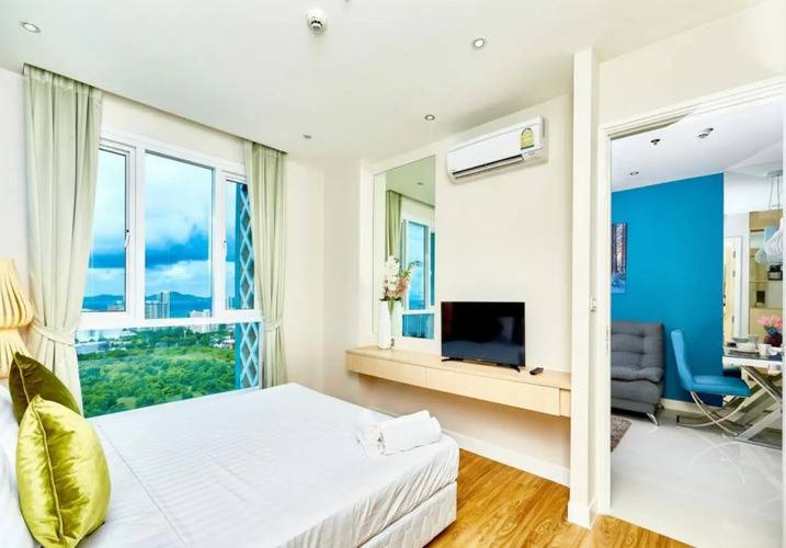 Апартаменты Grande Carribean Sea View Jomtien Beach
