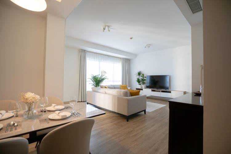 Gma Amwaj 2br Sea View High Floor