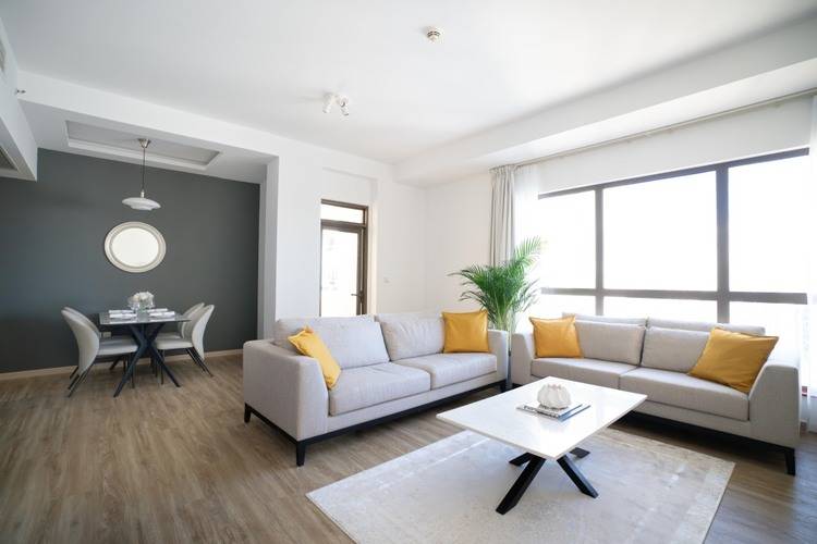 Gma Amwaj 2br Sea View High Floor