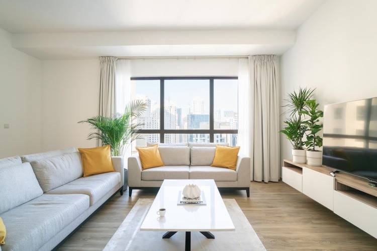 Gma Amwaj 2br Sea View High Floor