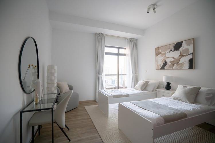 Gma Amwaj 2br Sea View High Floor