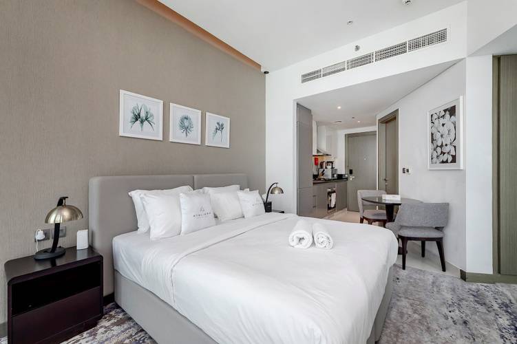 Modern Studio At Damac Maison Prive