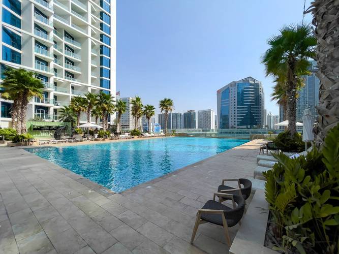 Modern Studio At Damac Maison Prive