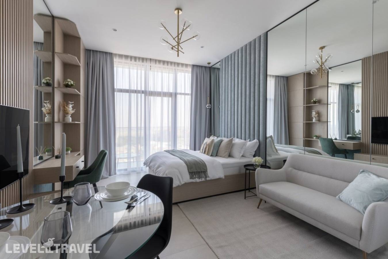 Отель Spacious Studio Westwood — Аль Фурджан, ОАЭ
