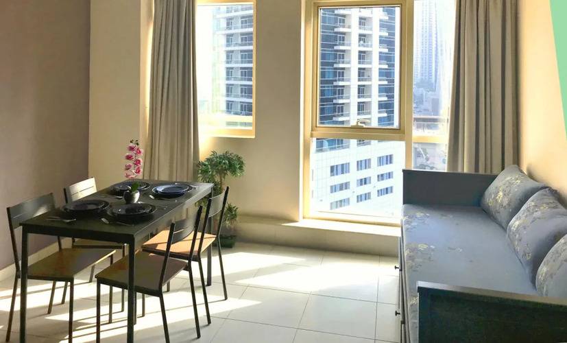 Квартира 2-К У Пляжа Для Семейного Отдыха Jbr Home