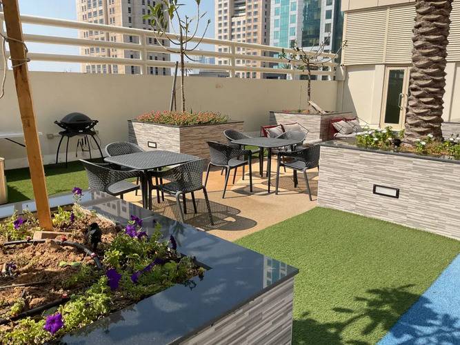 Квартира 2-К У Пляжа Для Семейного Отдыха Jbr Home