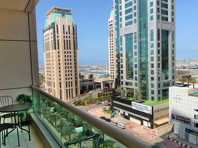 Квартира 2-К У Пляжа Для Семейного Отдыха Jbr Home