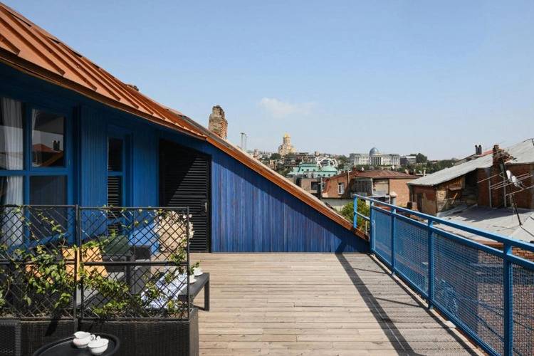 Blue Balcony