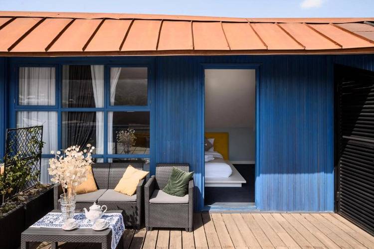 Blue Balcony