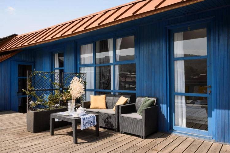 Blue Balcony