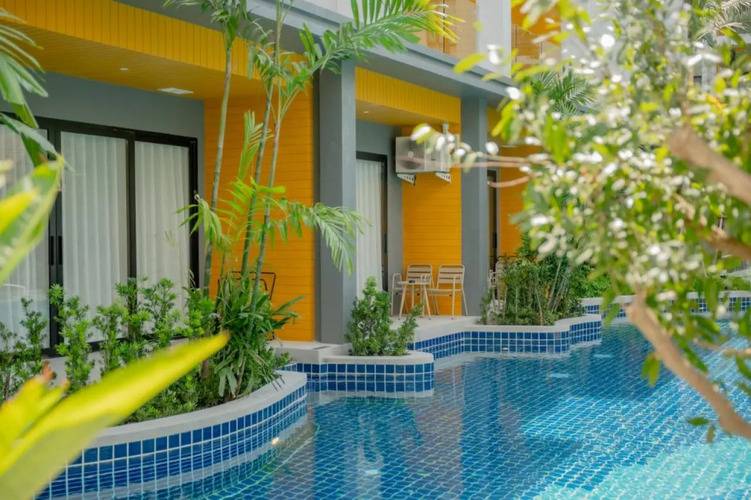 Апартаменты Wyndham Gardens 1320 Studio 1min From Naithon Beach