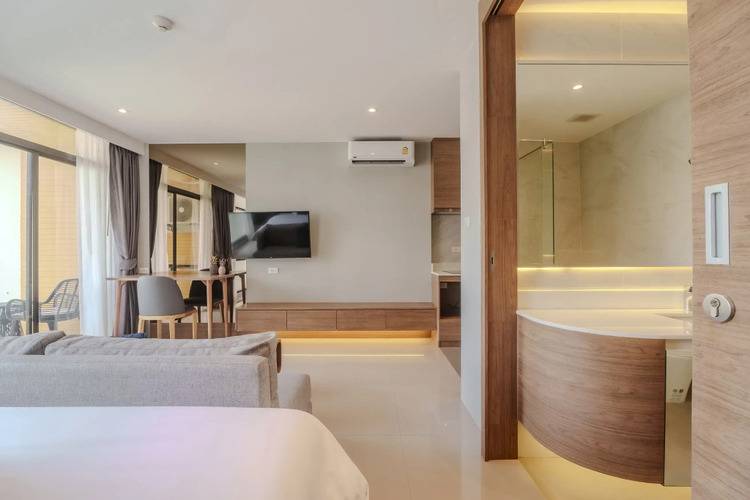 Апартаменты Wyndham Gardens 1320 Studio 1min From Naithon Beach