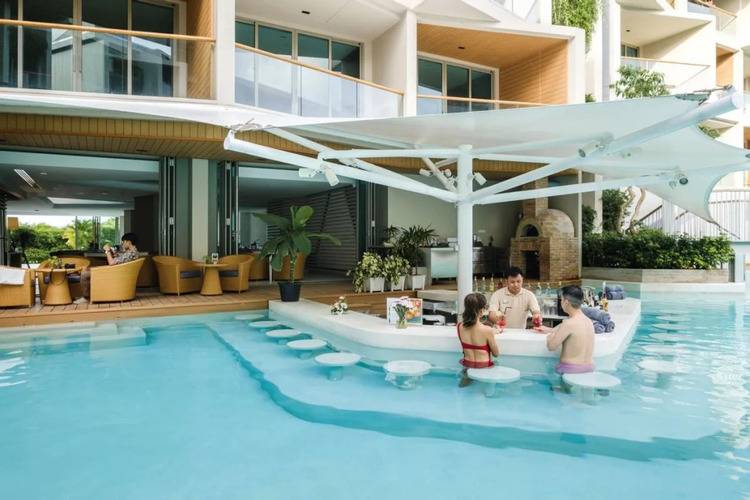 Апартаменты Wyndham Gardens 1320 Studio 1min From Naithon Beach