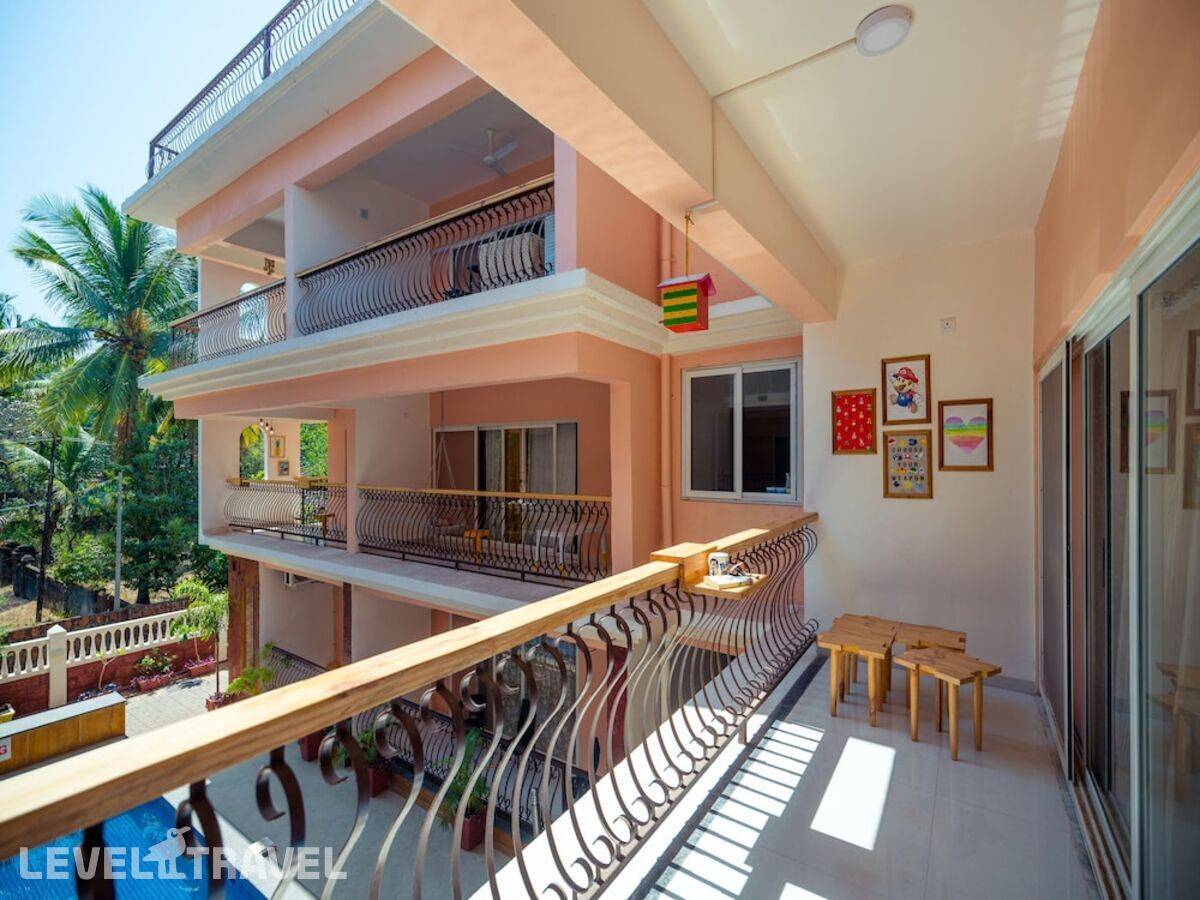 Отель Oyo 11707 Home Nostalgic 2bhk With Pool Siolim — Сиолим, Индия