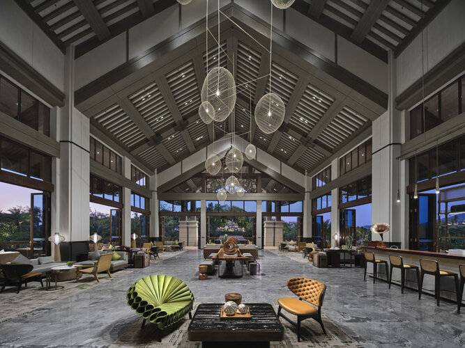 Lingshui Hilton Garden Inn Hot Springs Hotel