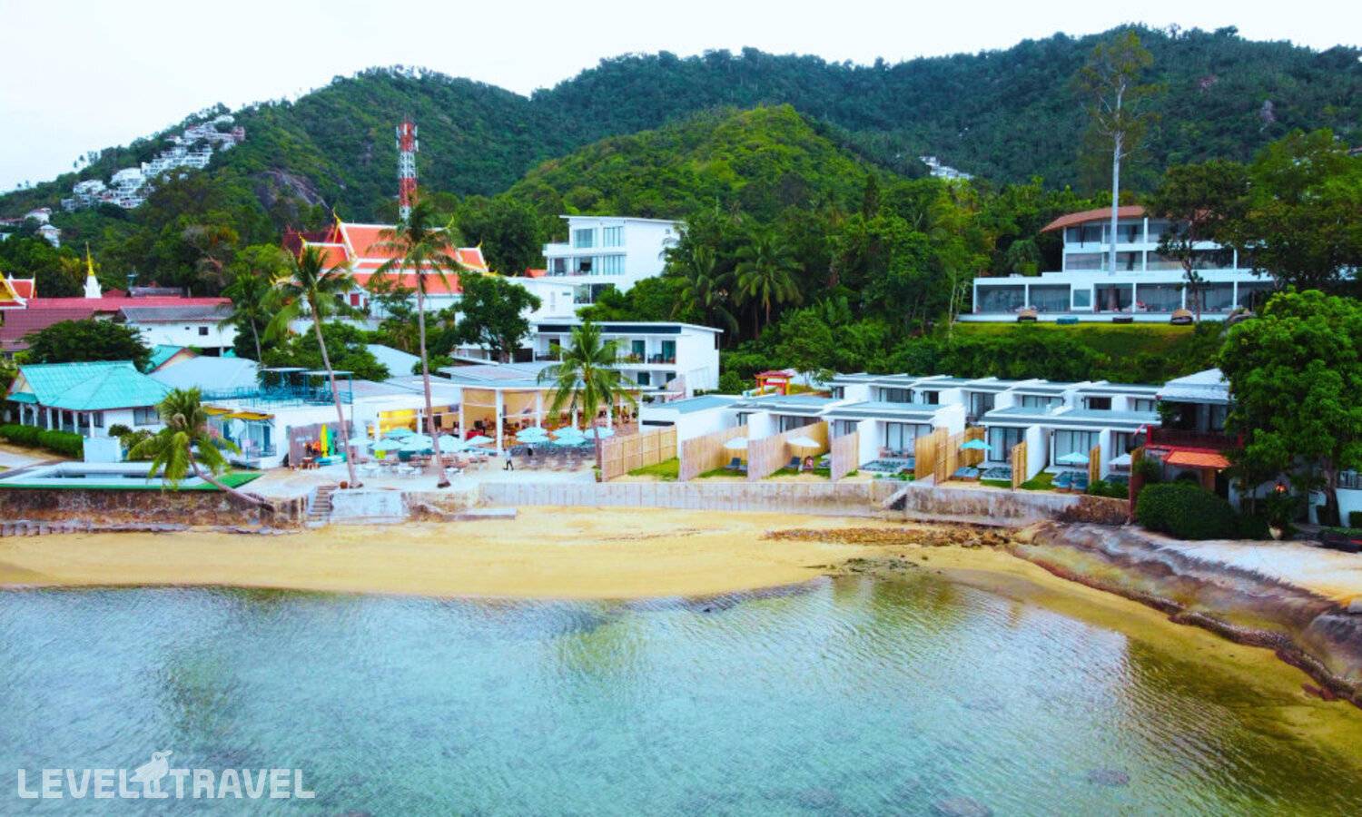 Отель Three Trees Samui Resort - Sarocha Villa — Ламай Бич, Таиланд