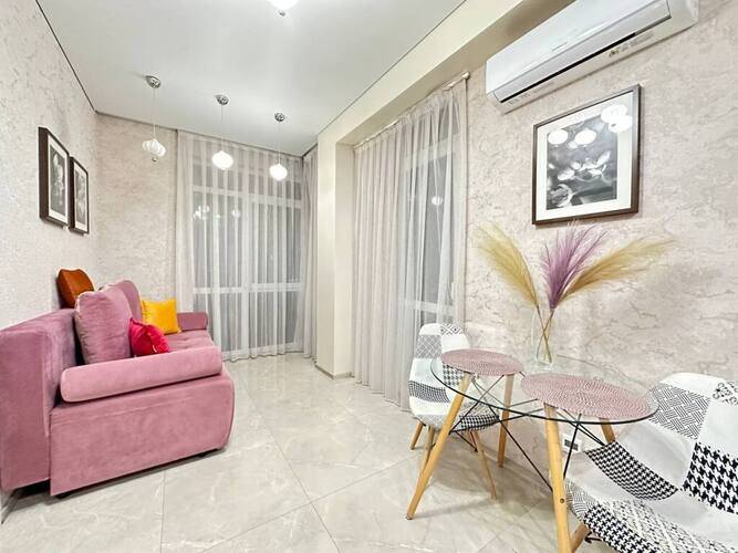 Море Квартир С Видом На Зеленую Бамбуковую Рощу